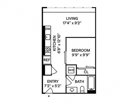 Sentral SLU A1 1BR 1BA MFTE - This apartment has resident income eligibility requirements. Contact a sales associate for more information.